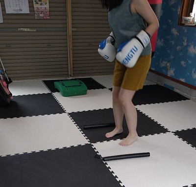横跳び風景🥊