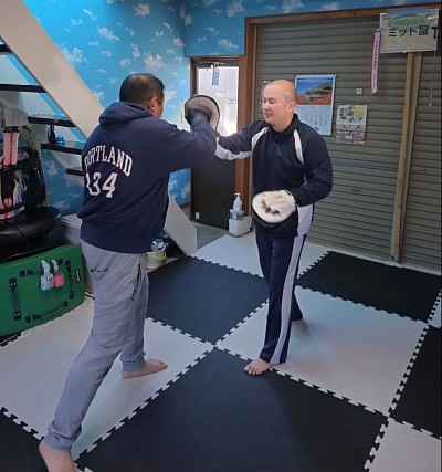 エンジョイミット打ち風景🥊